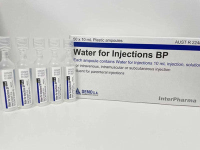 Water for Injections BP 10ml